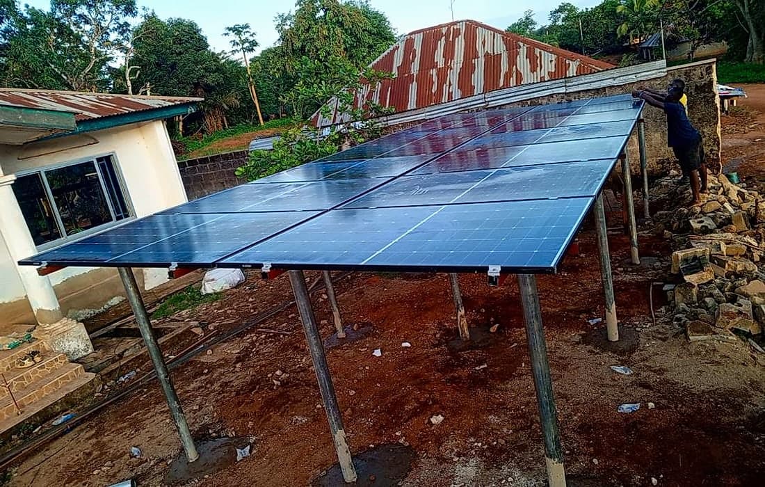 Ground-Mounted Solar Array